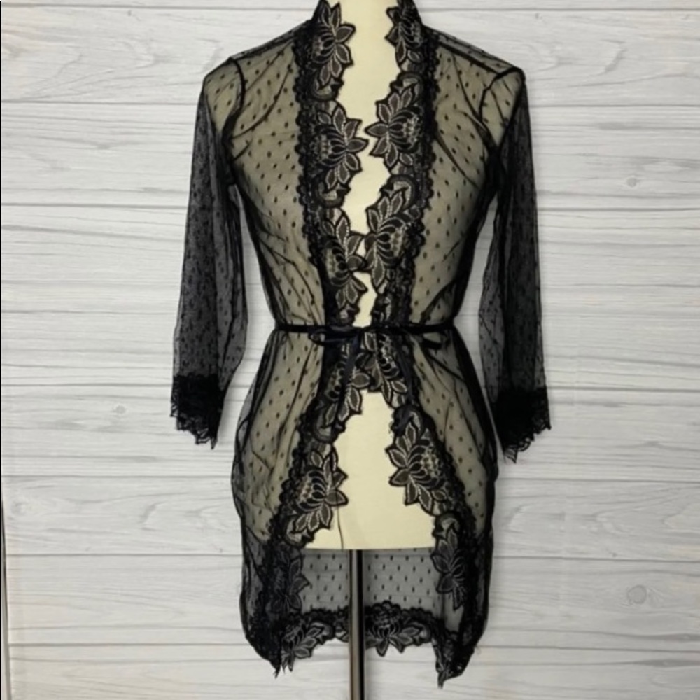 Delicate Lace Robe